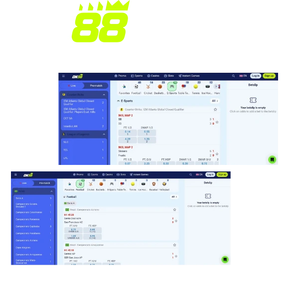 Popular Sports at DK88 Sportsbook